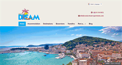 Desktop Screenshot of croatia-dream-apartments.com